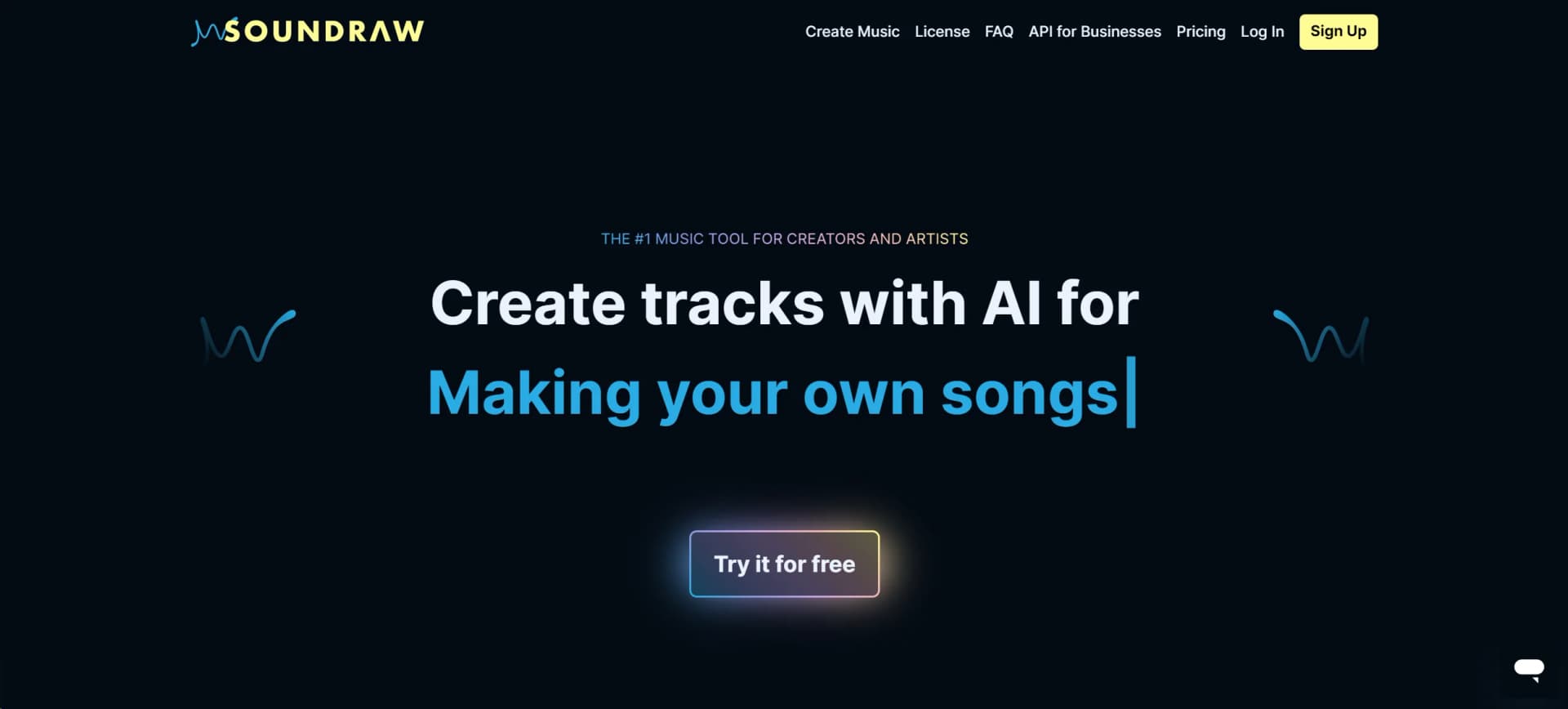 Soundraw screenshot