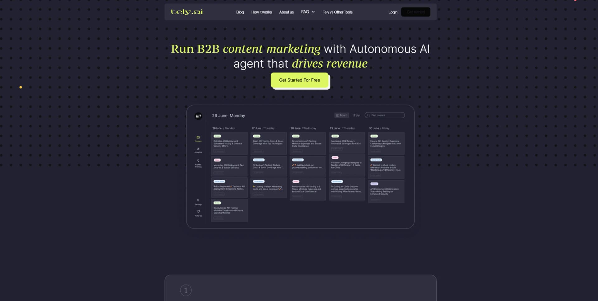 Tely AI screenshot