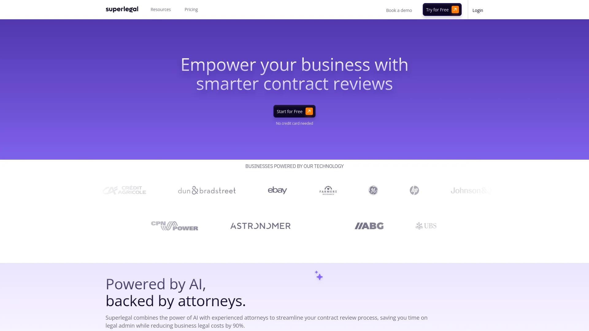 SuperLegal screenshot
