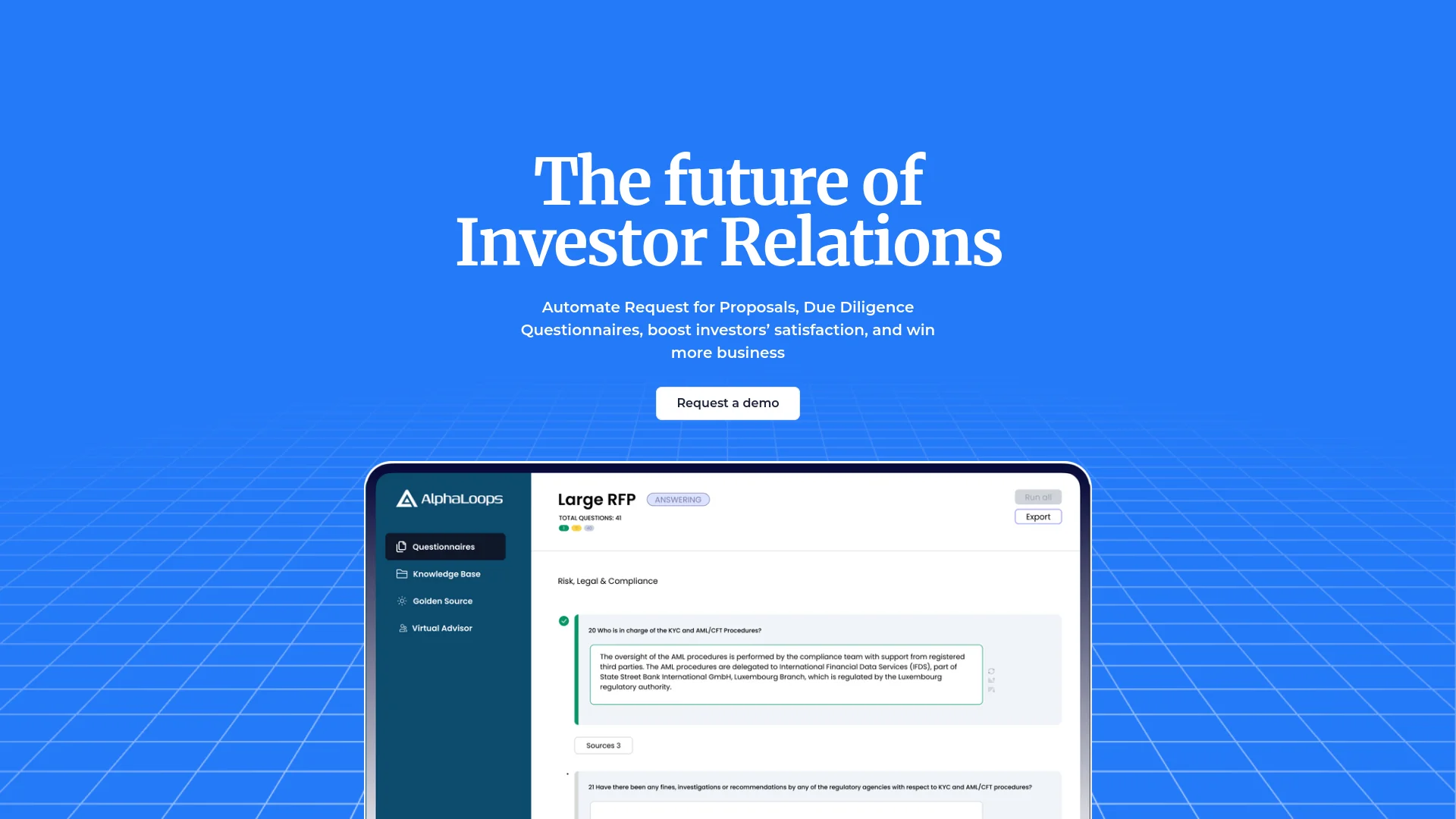 AlphaLoops screenshot