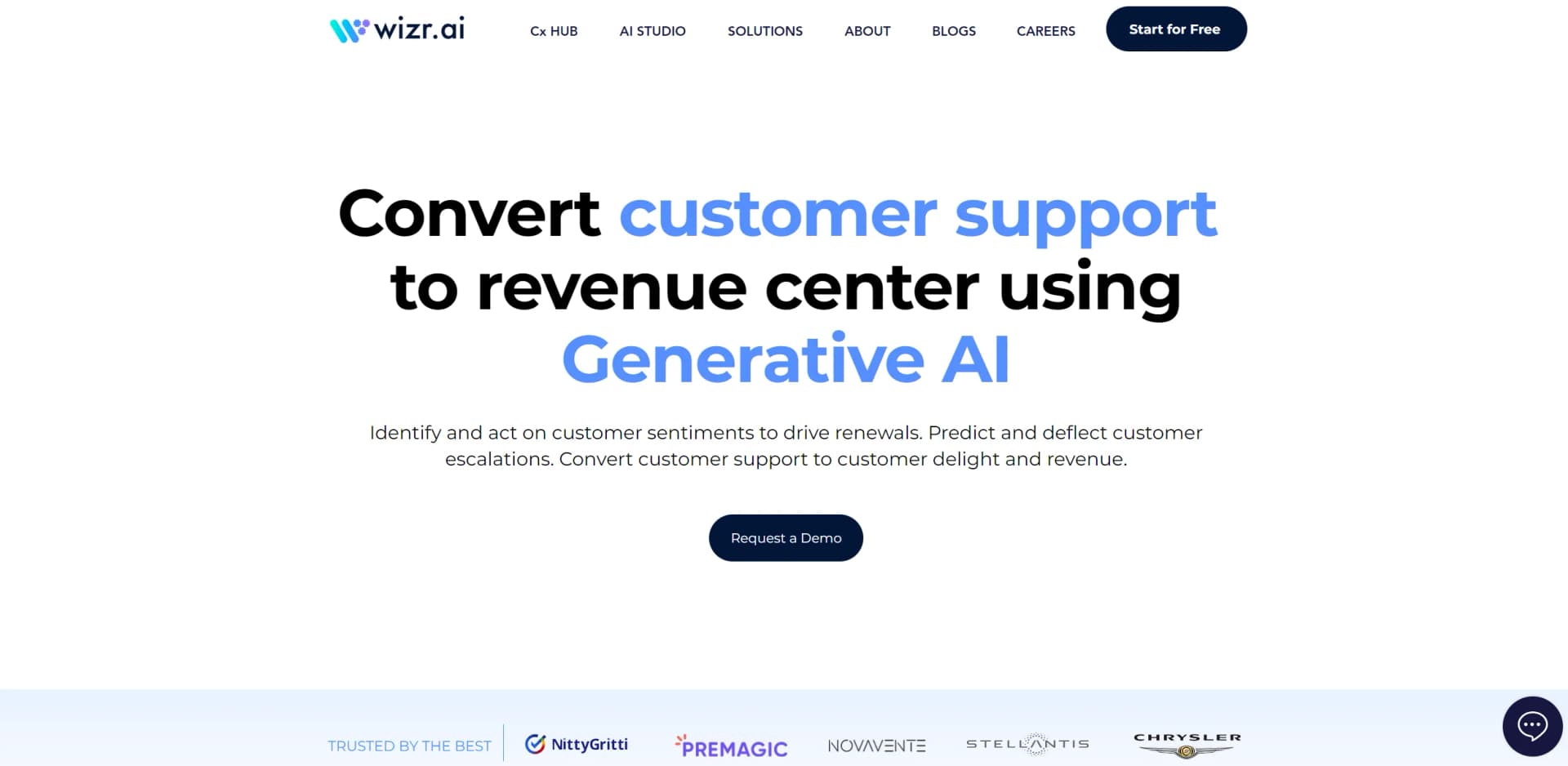 Wizr.ai screenshot