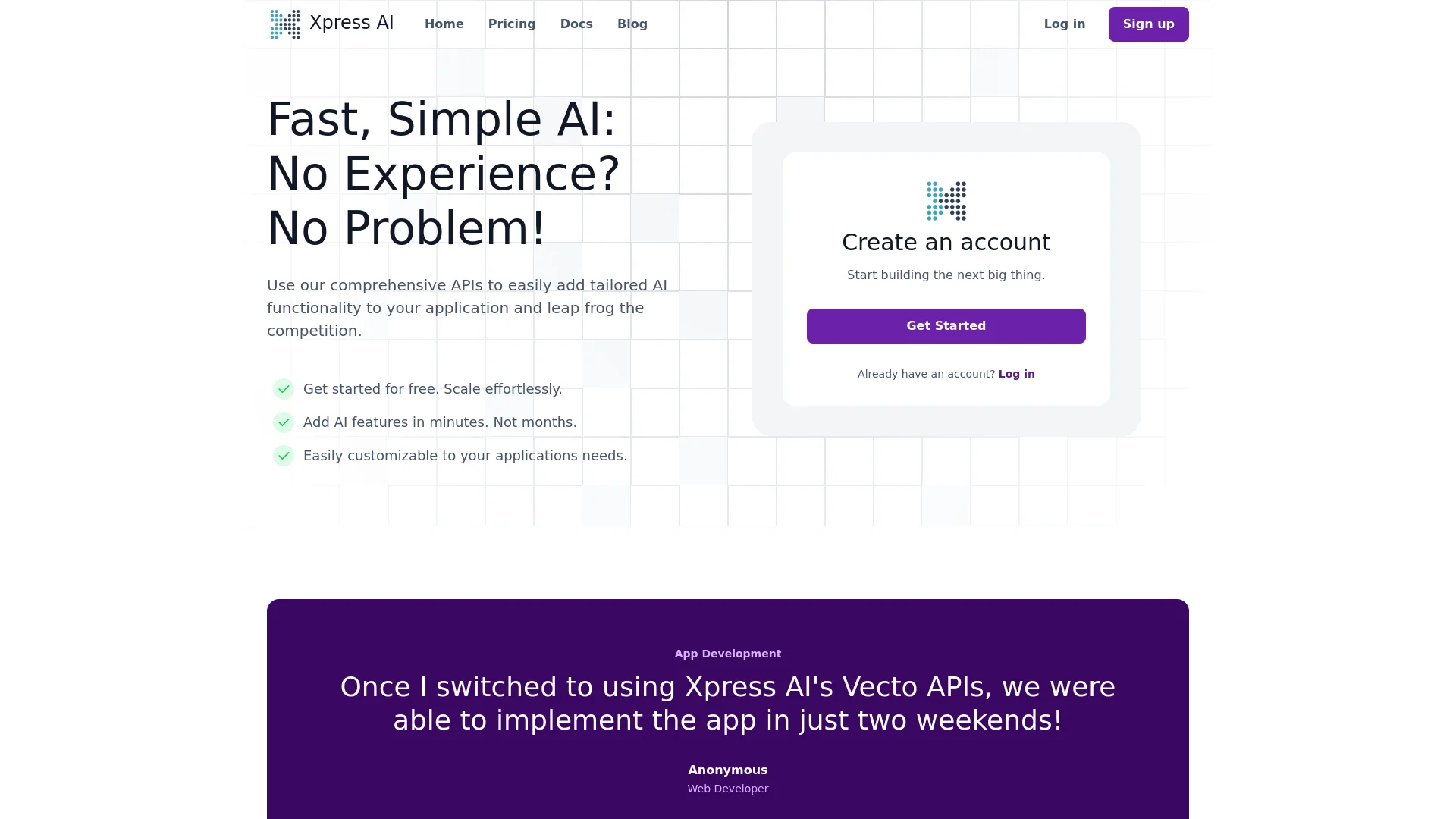 Xpress AI screenshot