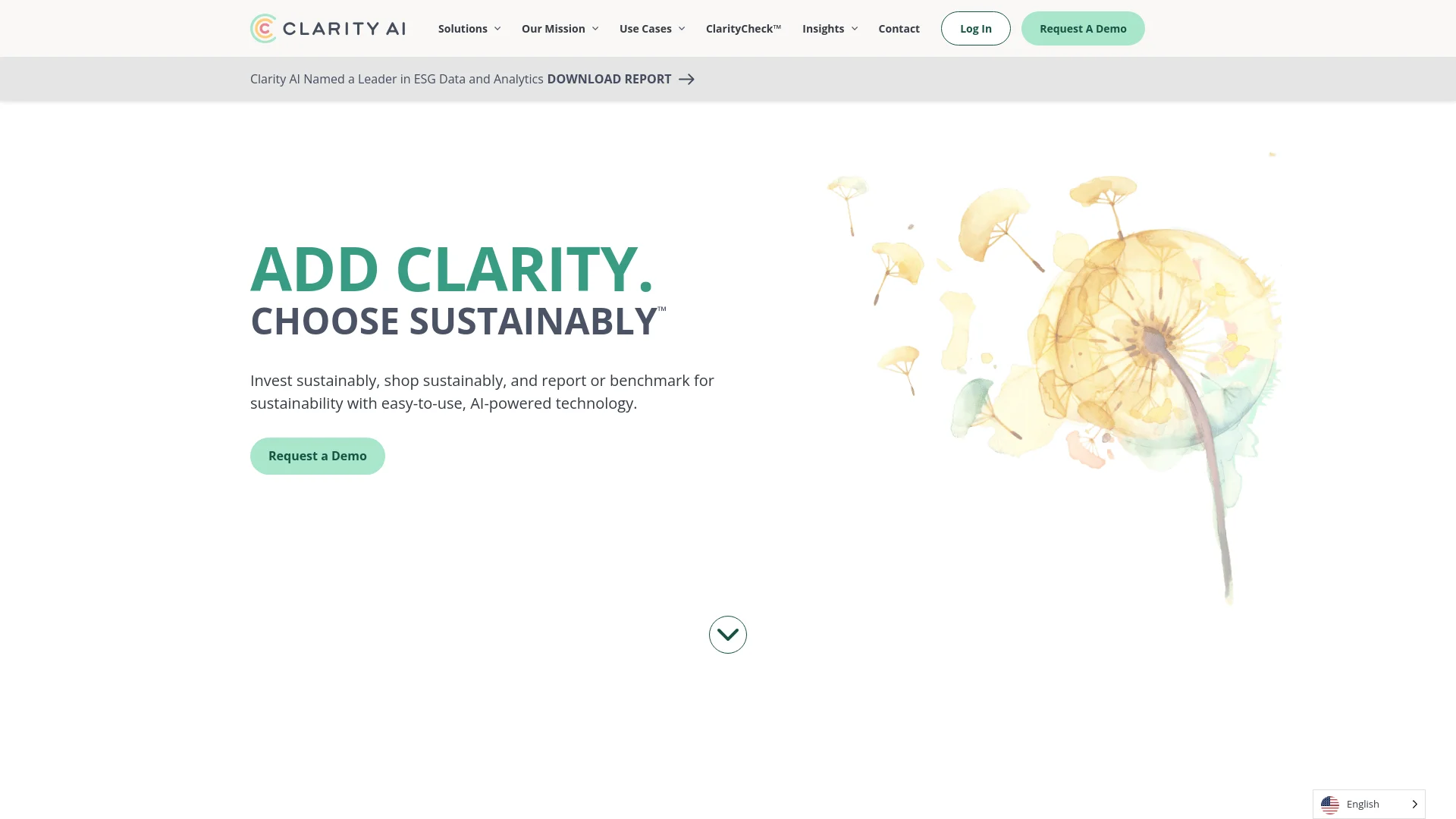 Clarity AI screenshot