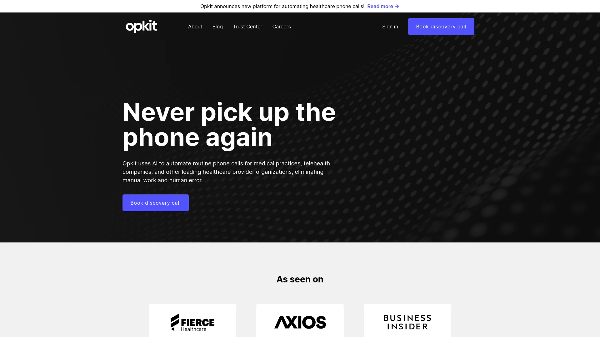 Opkit screenshot