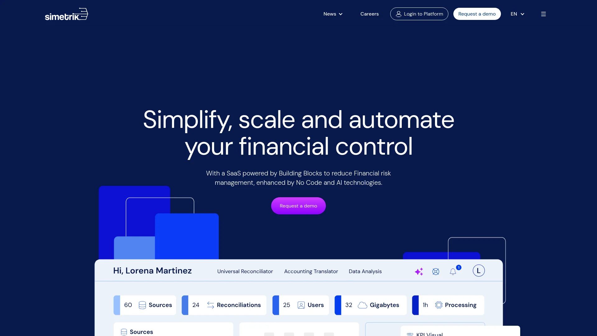 Simetrik screenshot