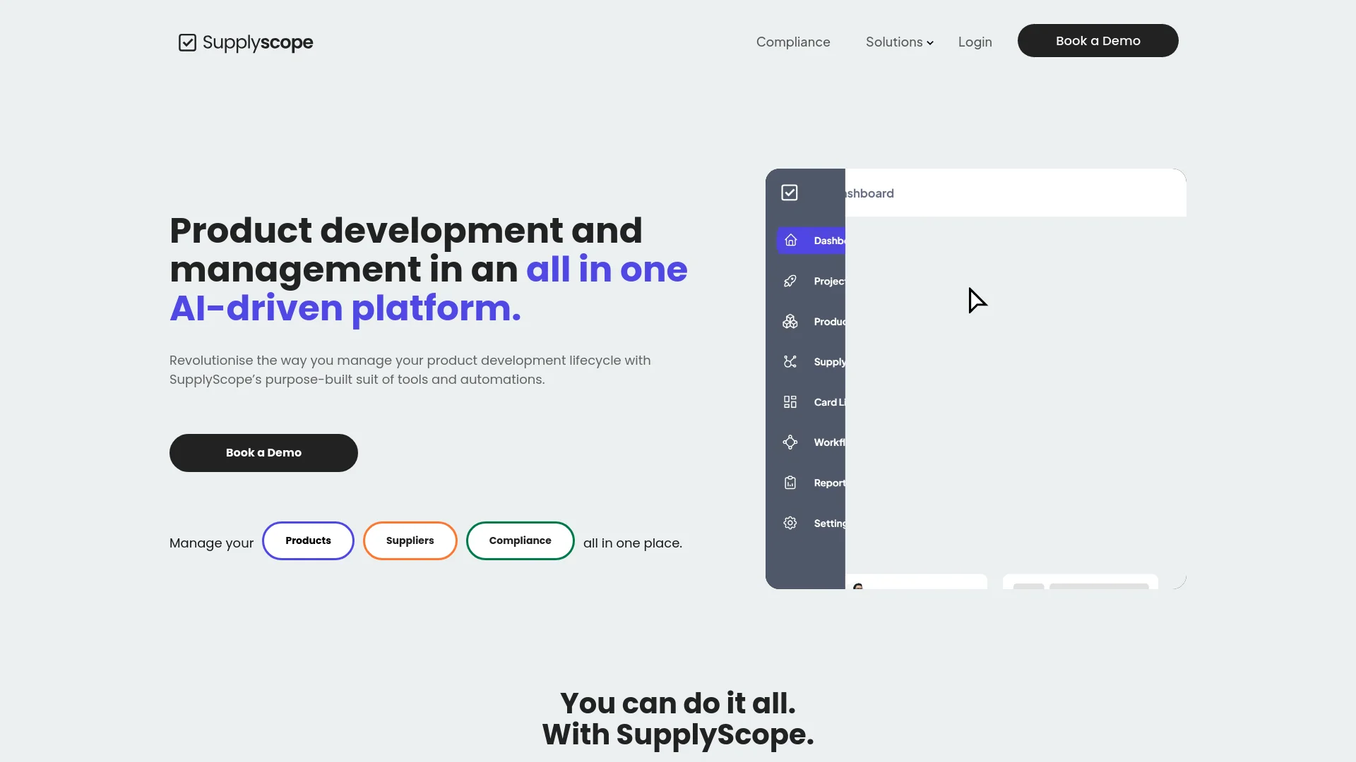 SupplyScope screenshot