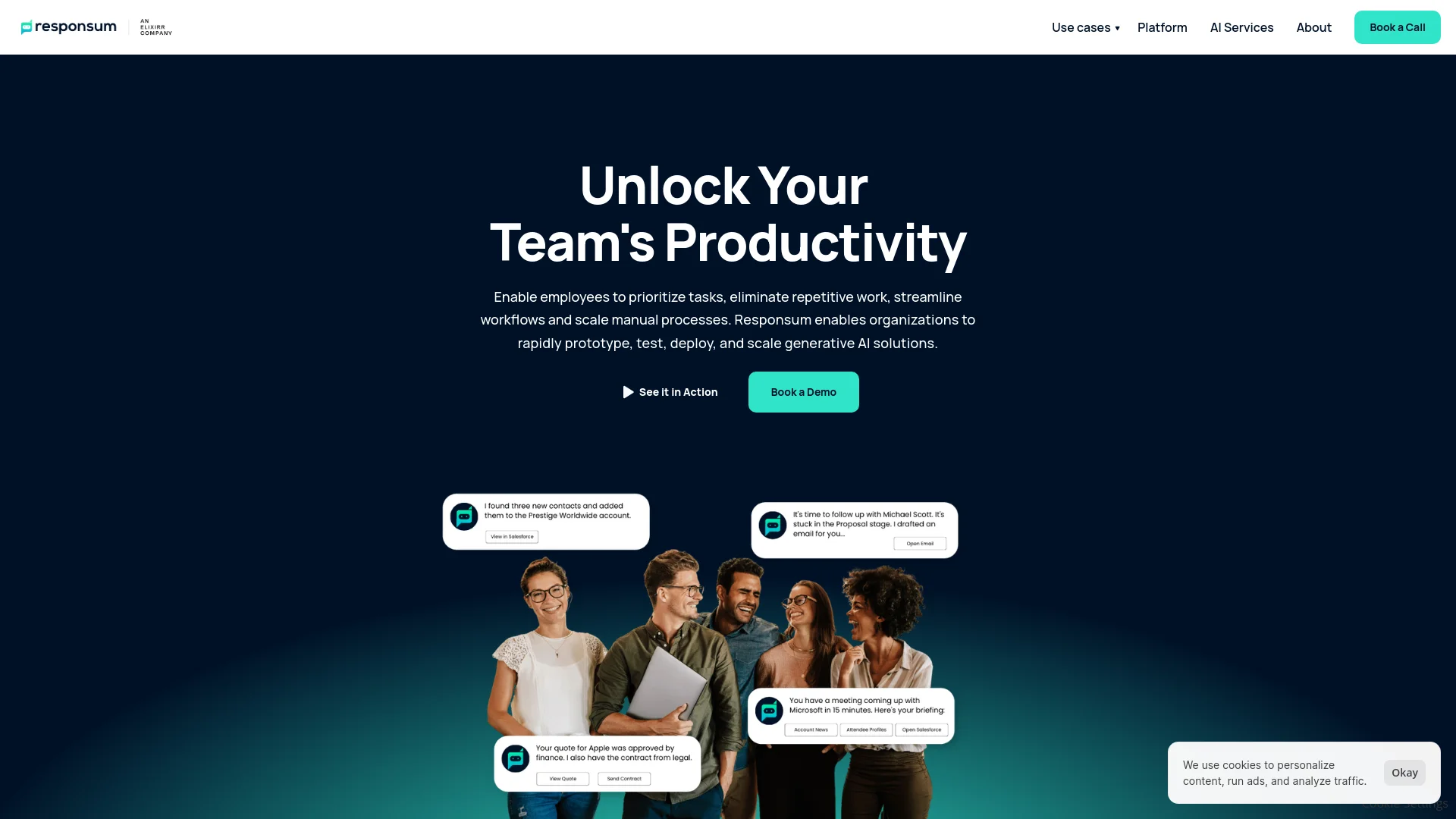 Responsum screenshot