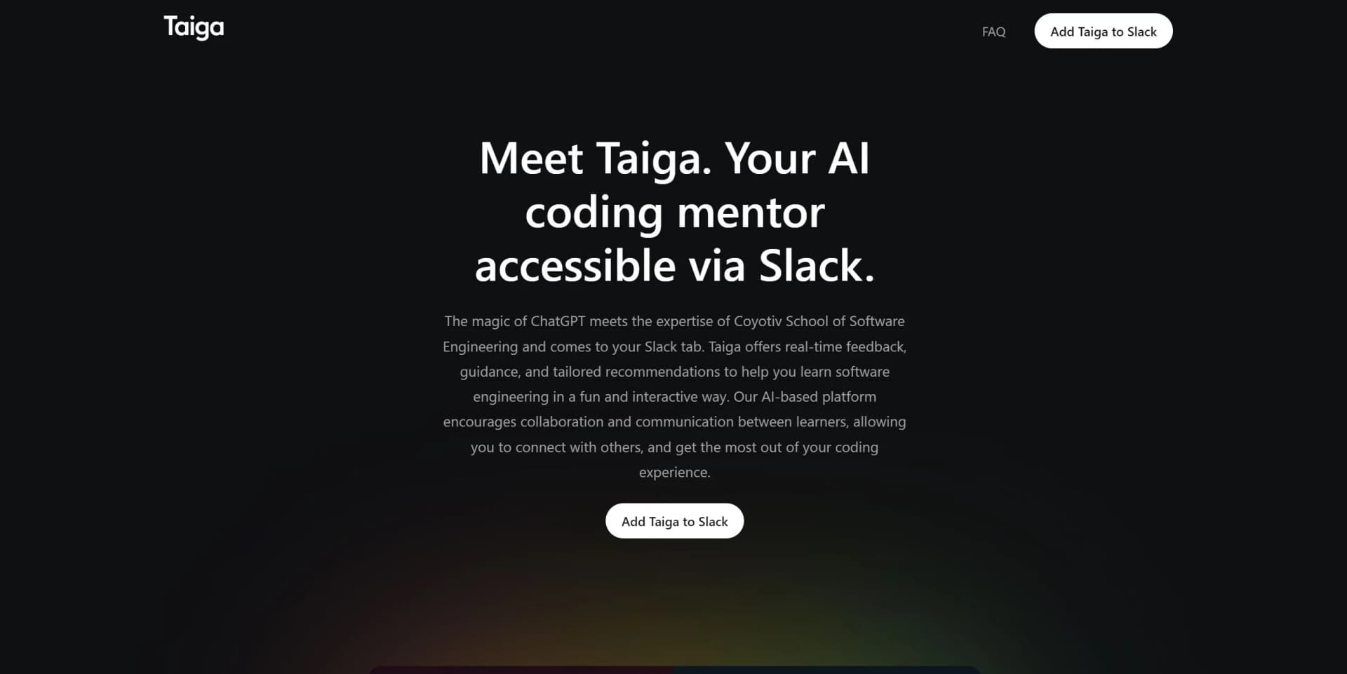 Taiga screenshot