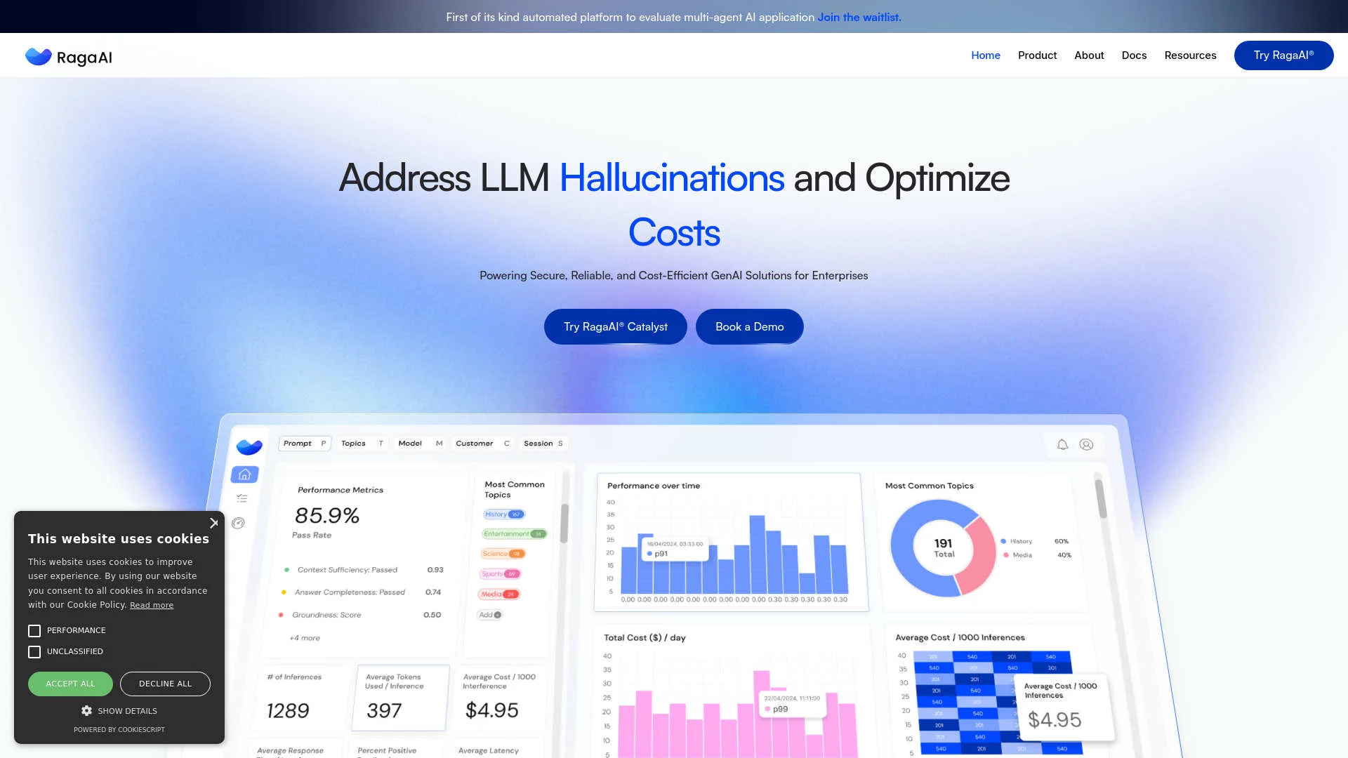 RagaAI Inc. screenshot