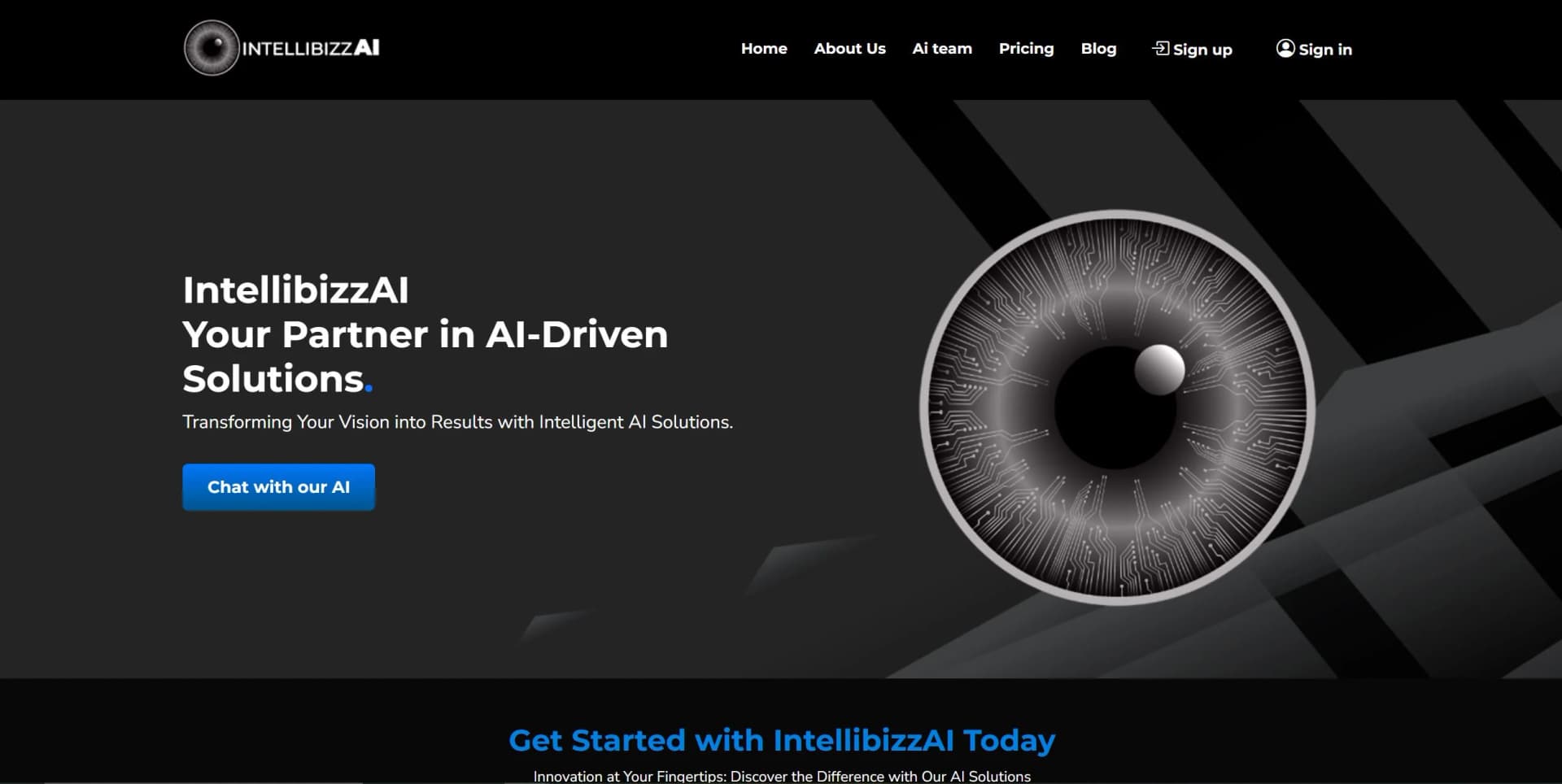 IntellibizzAI screenshot