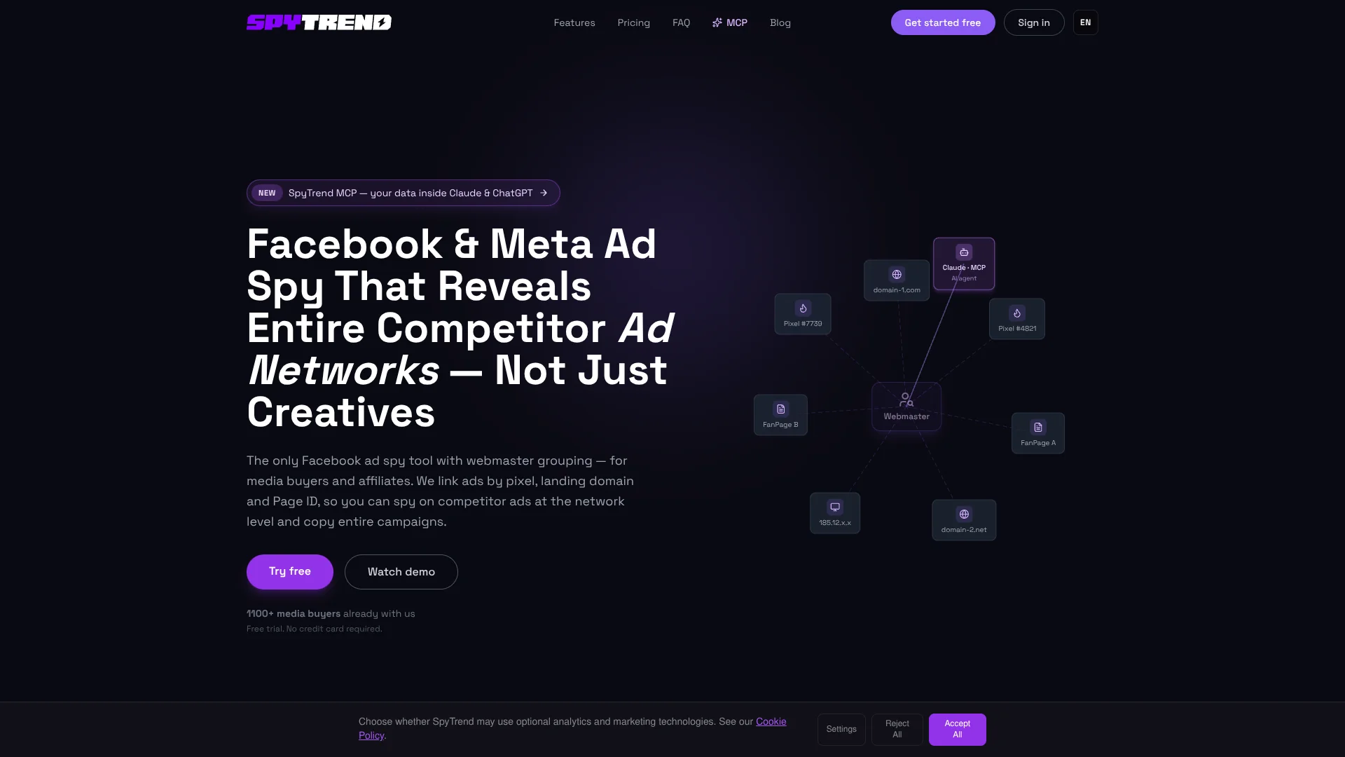 SpyTrend screenshot