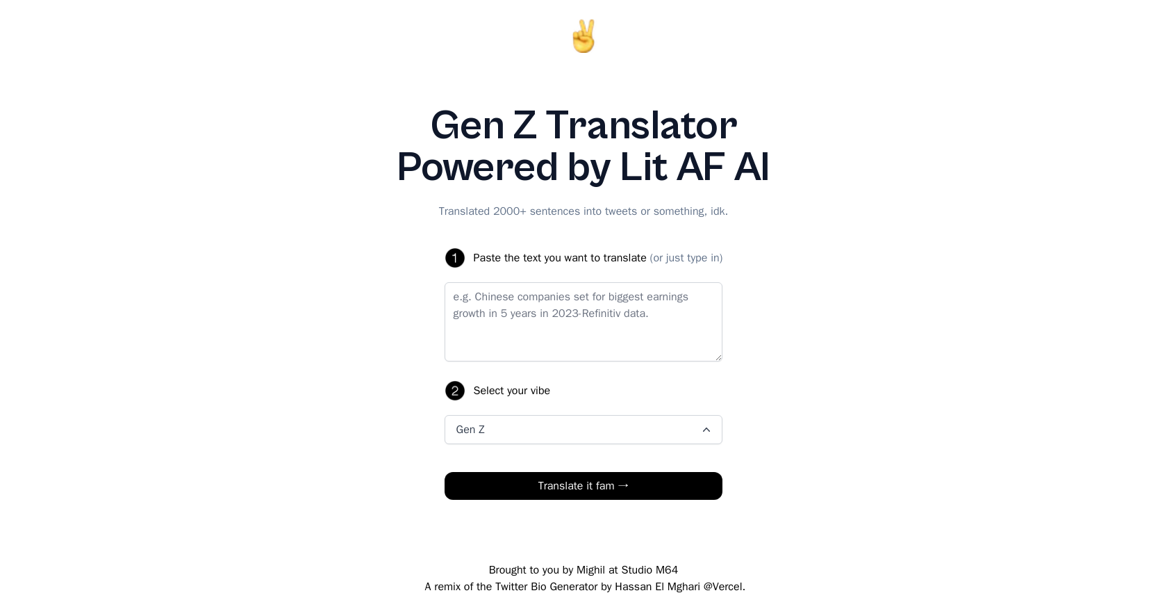 Gen Z Translator