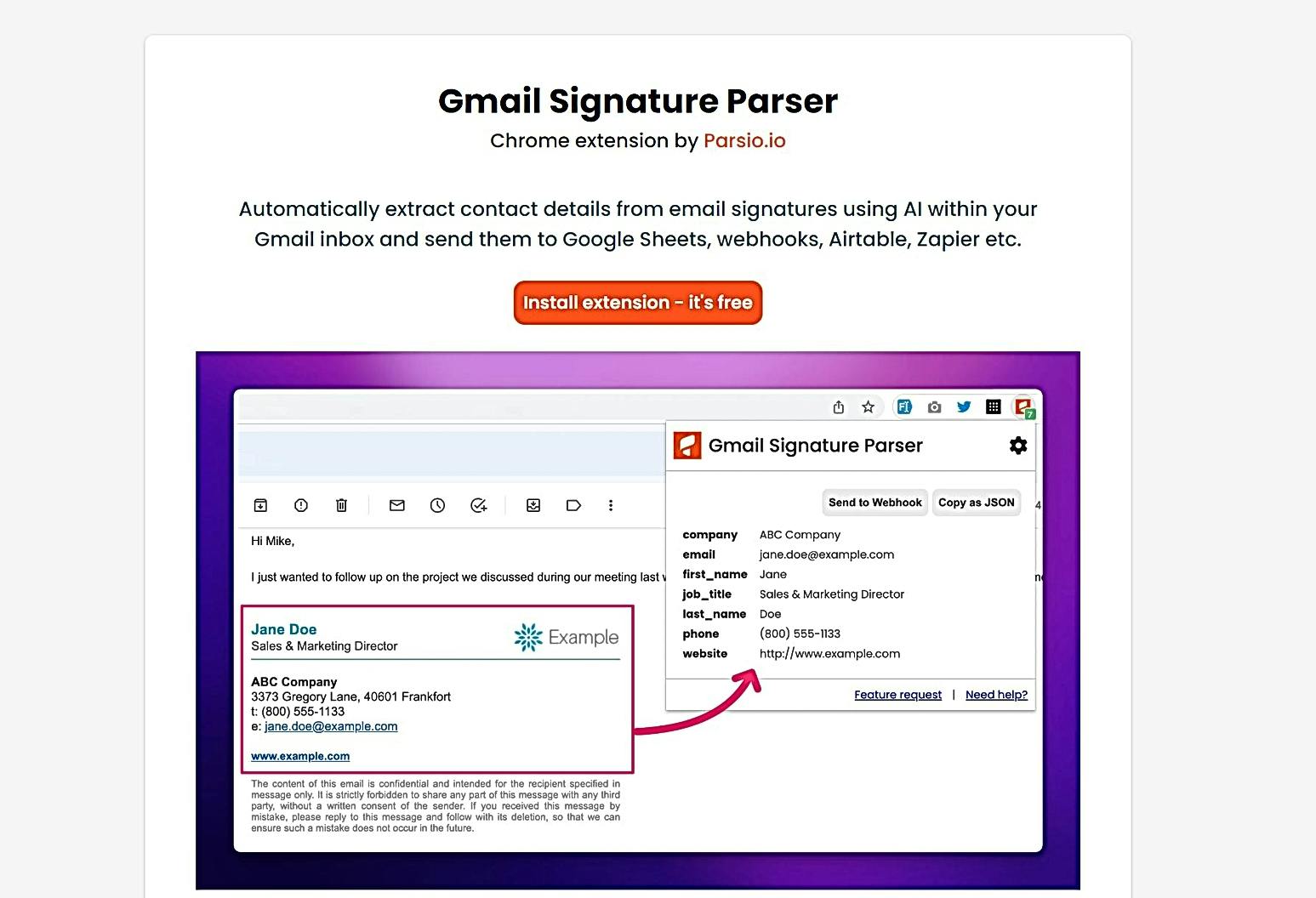 Gmail Signature Parser featured