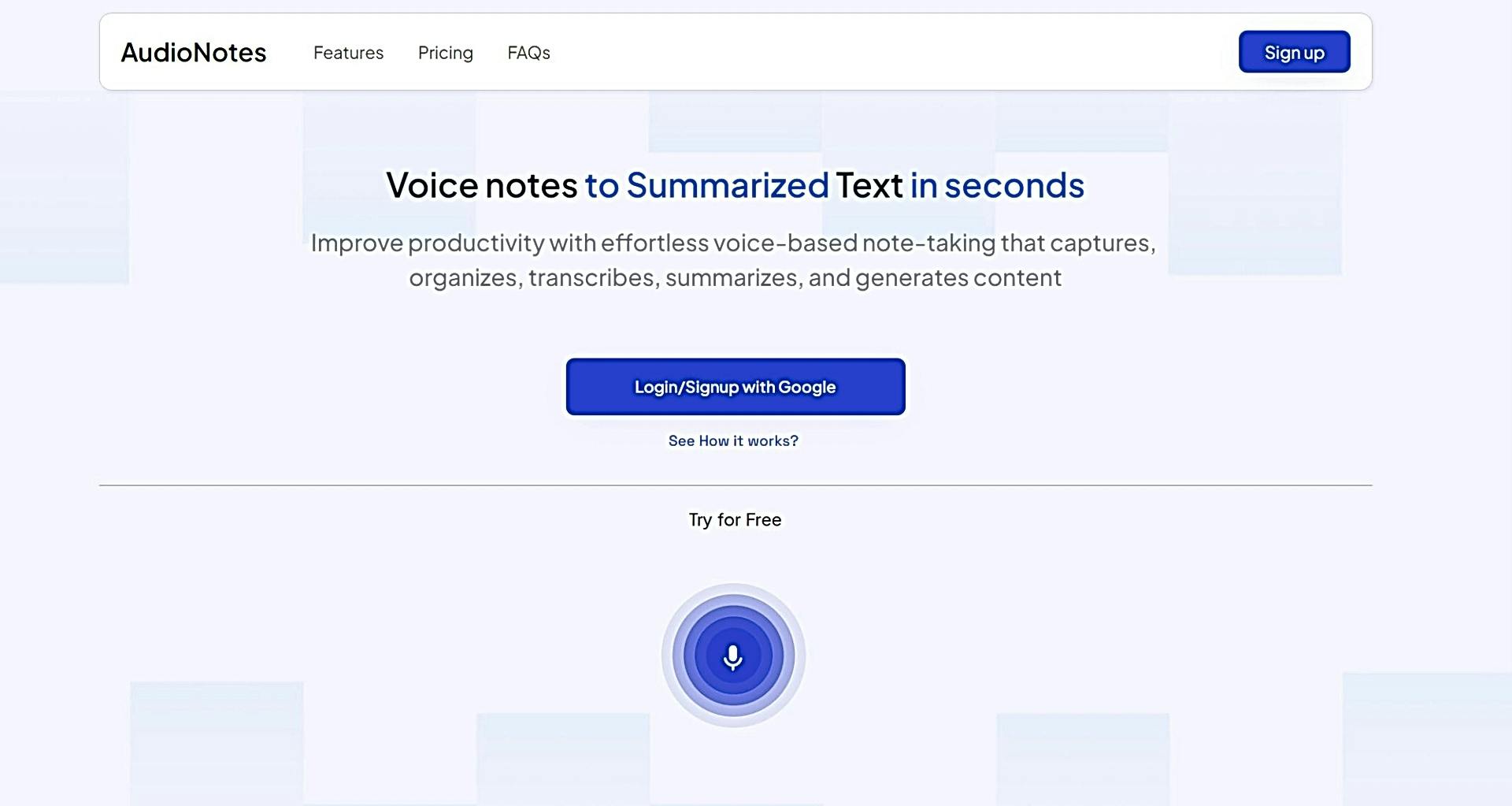 AudioNotes featured