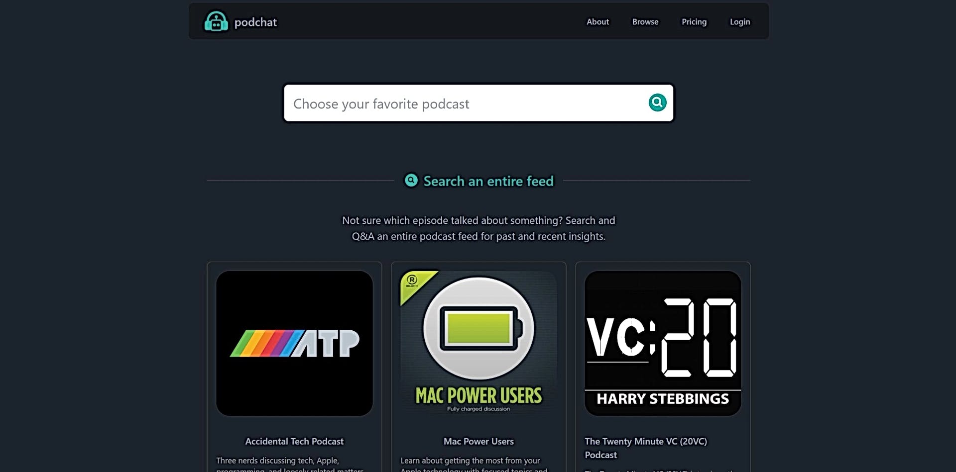 Podchat featured