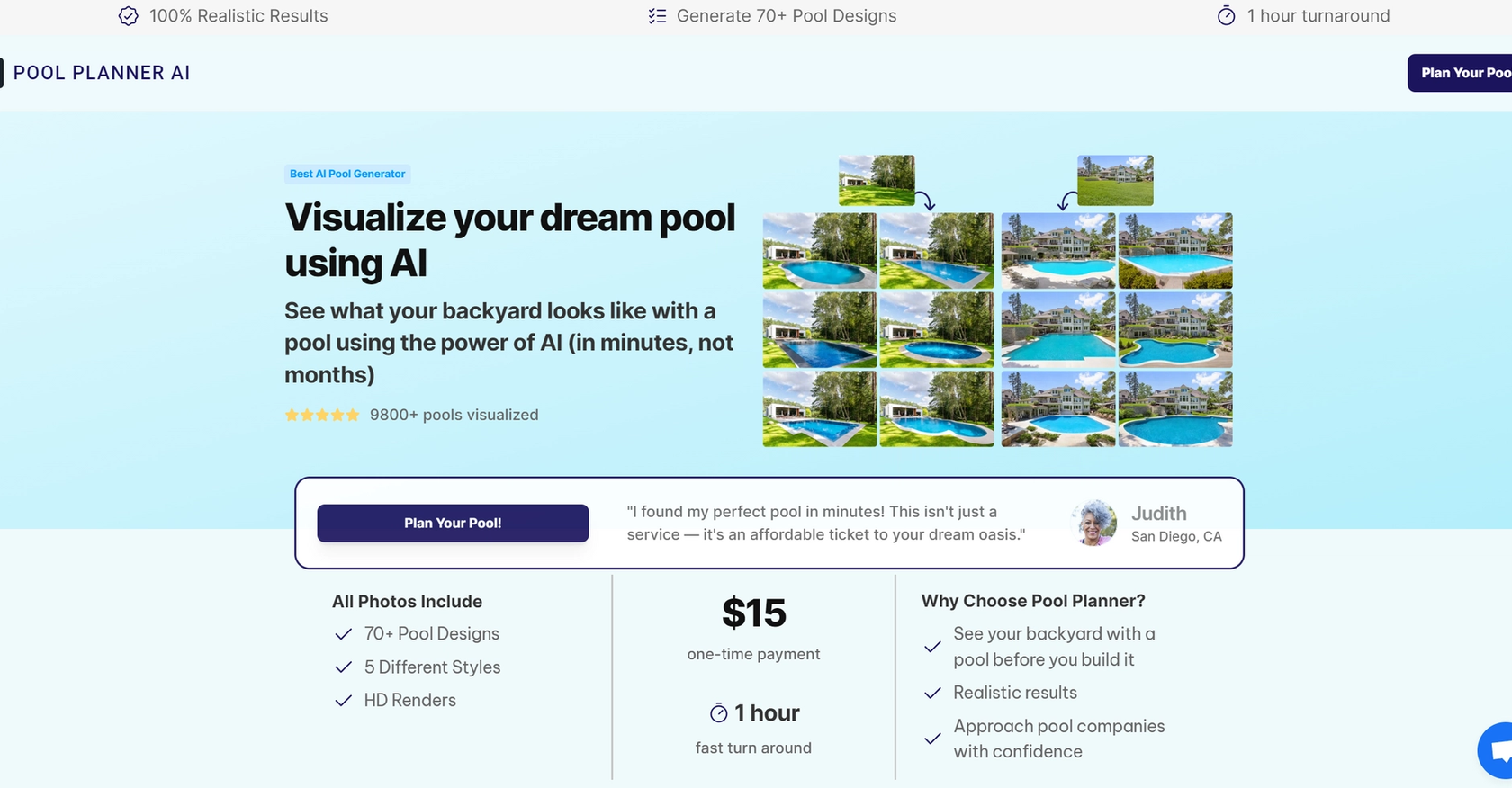 Pool Planner AI