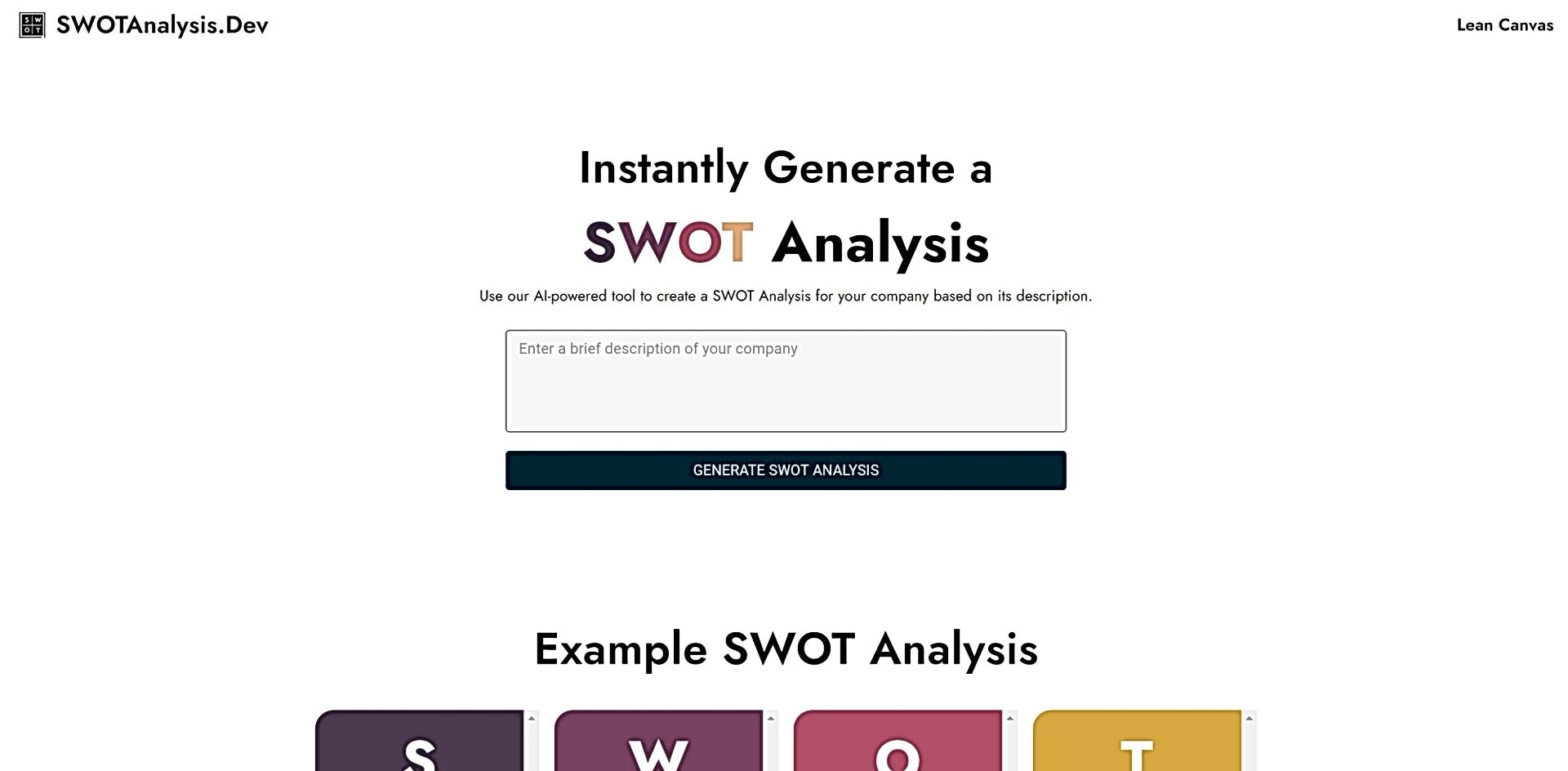 AI SWOT Analysis featured