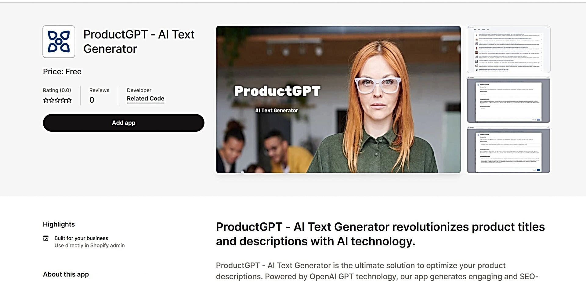 ProductGPT featured