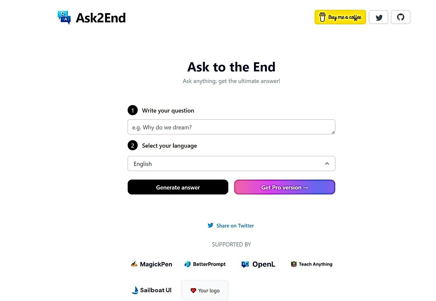 Ask2End featured