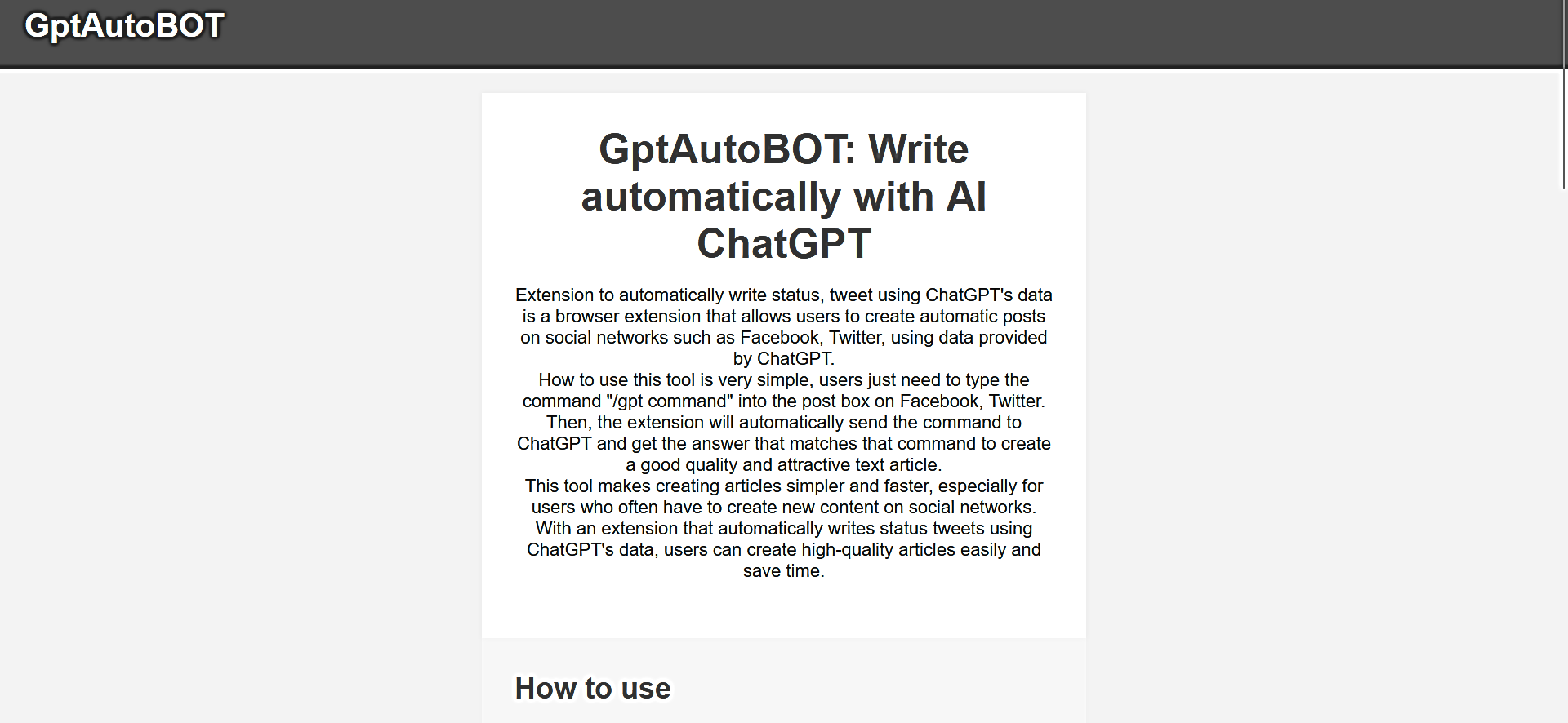 GPTAutoBot featured