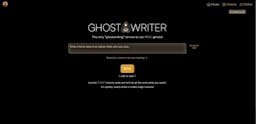 GhostWriter logo