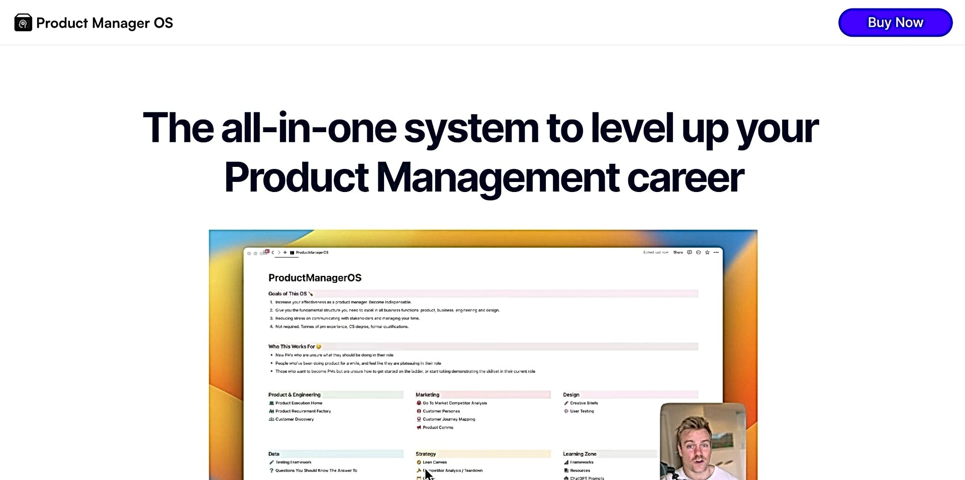 Product Manager OS featured