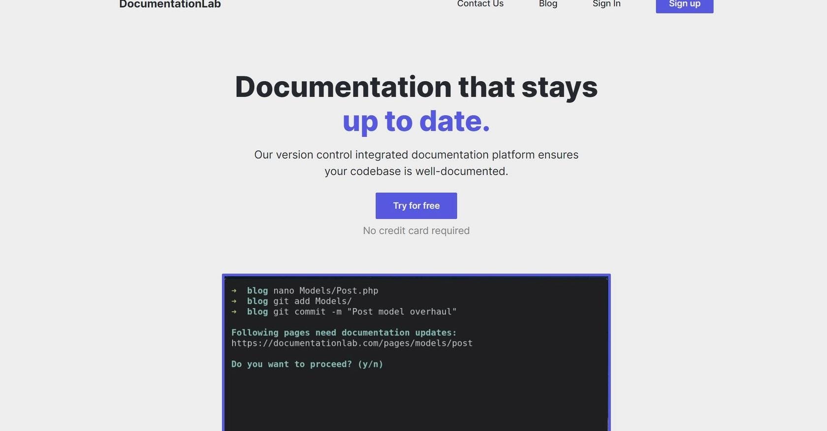 DocumentationLab