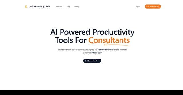 AI Consulting Tools