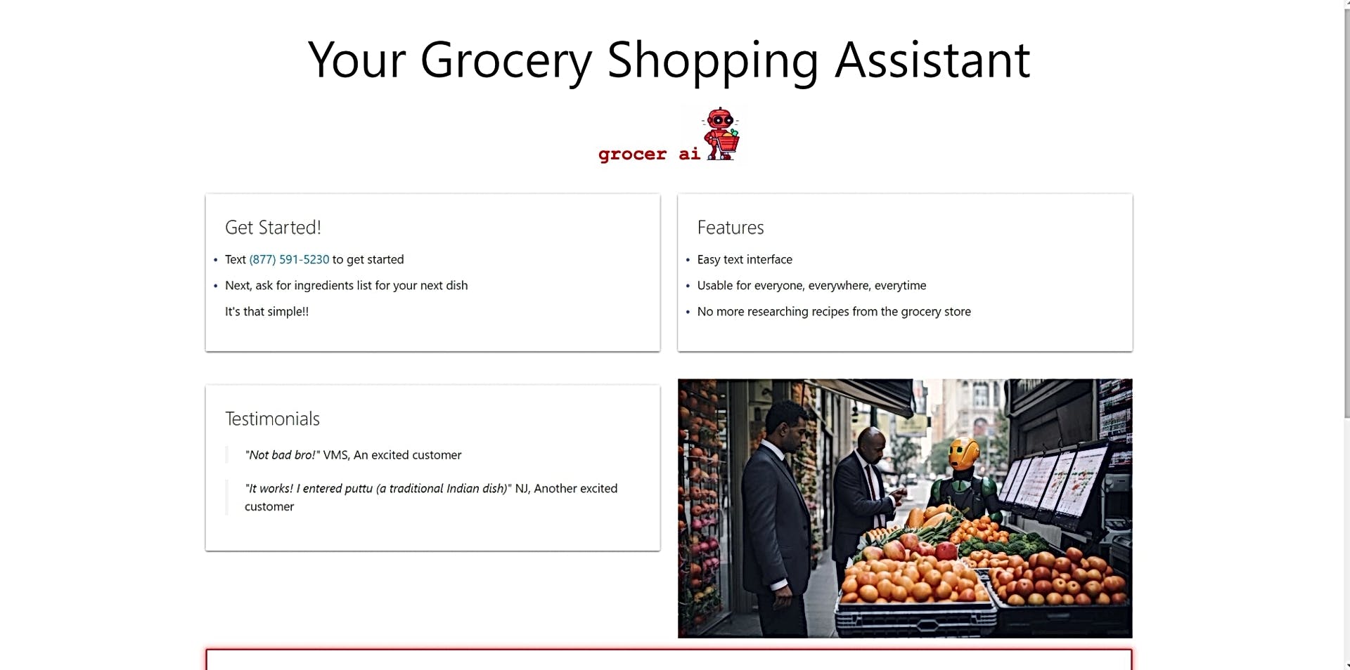 Grocer AI featured