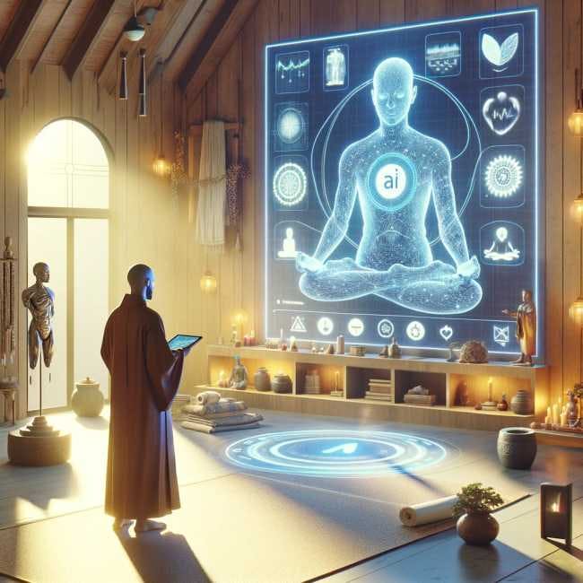 Blending Tradition with Innovation in Spiritual Guidance Through AI