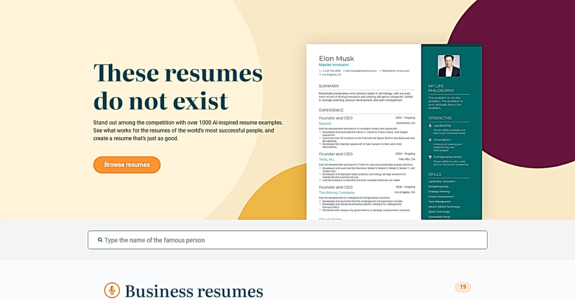 This Resume Does Not Exist featured