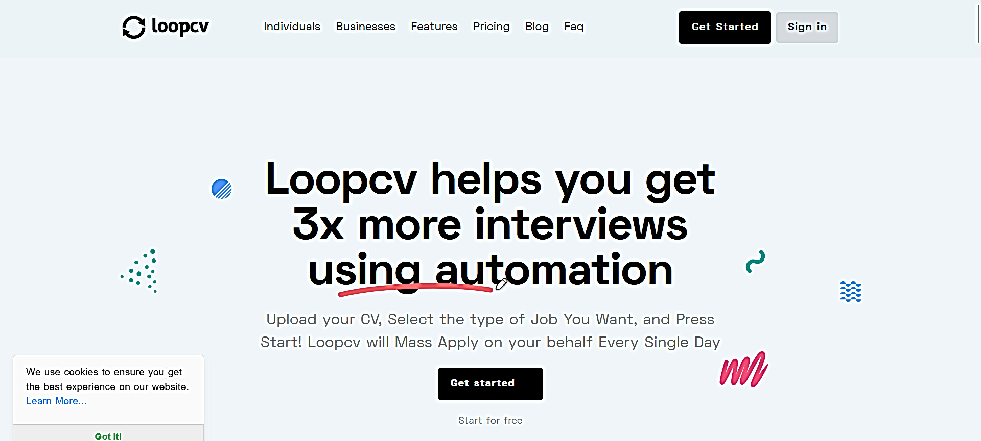 Loopcv featured