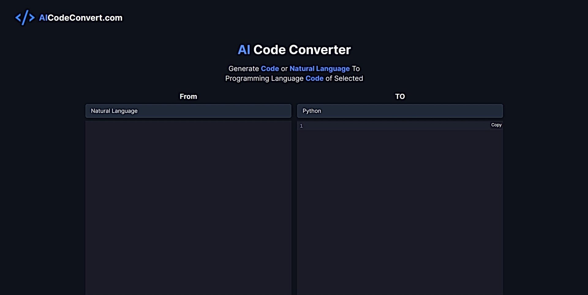 AI Code Converter featured