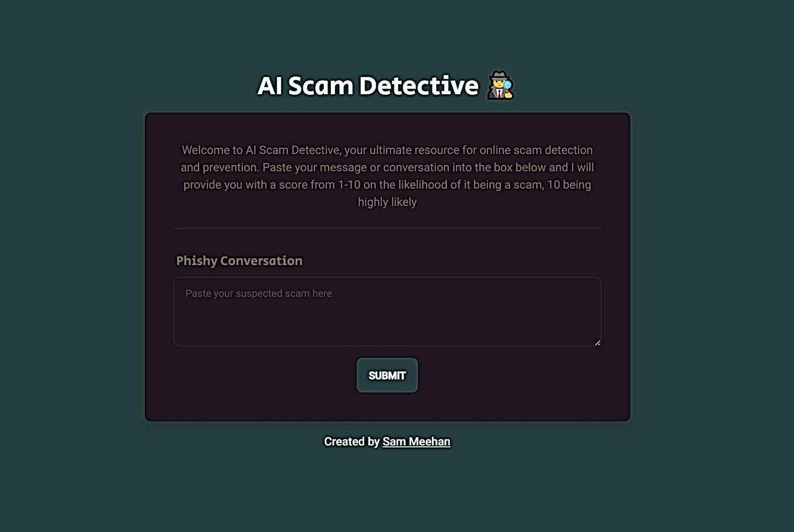 AI Scam Detective featured