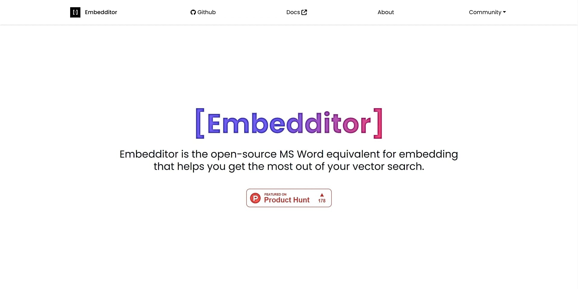 Embedditor featured