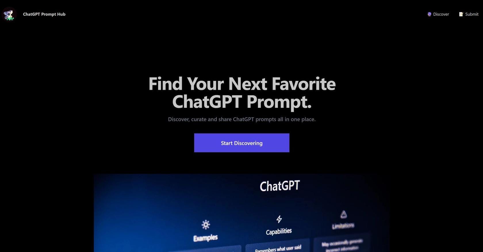 Chat GPT Prompt Hub