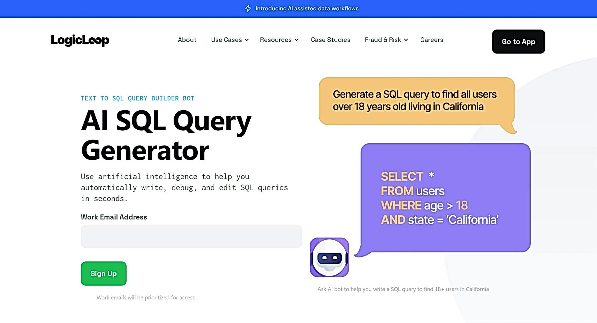 LogicLoop AI SQL featured