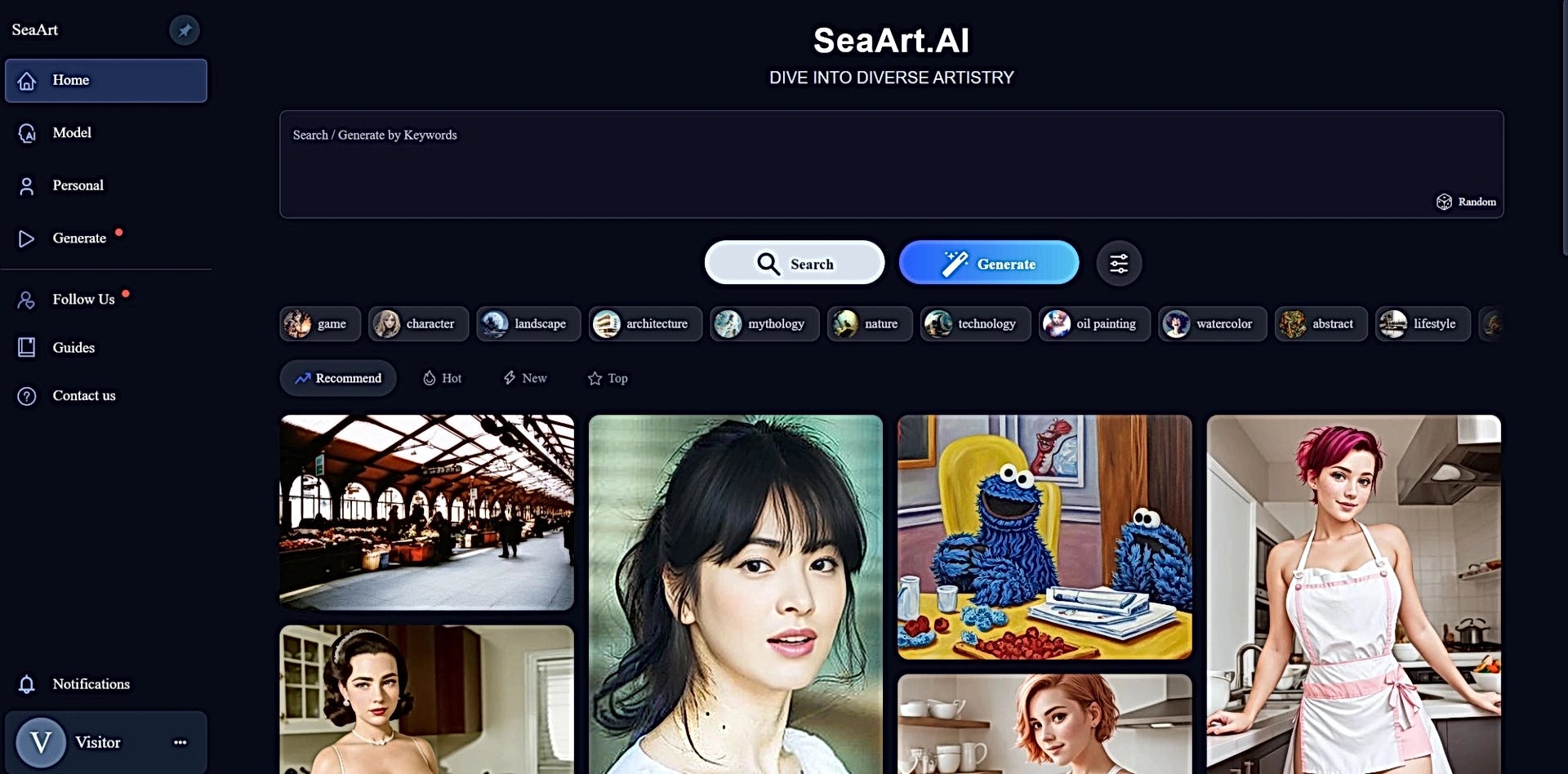 SeaArt featured