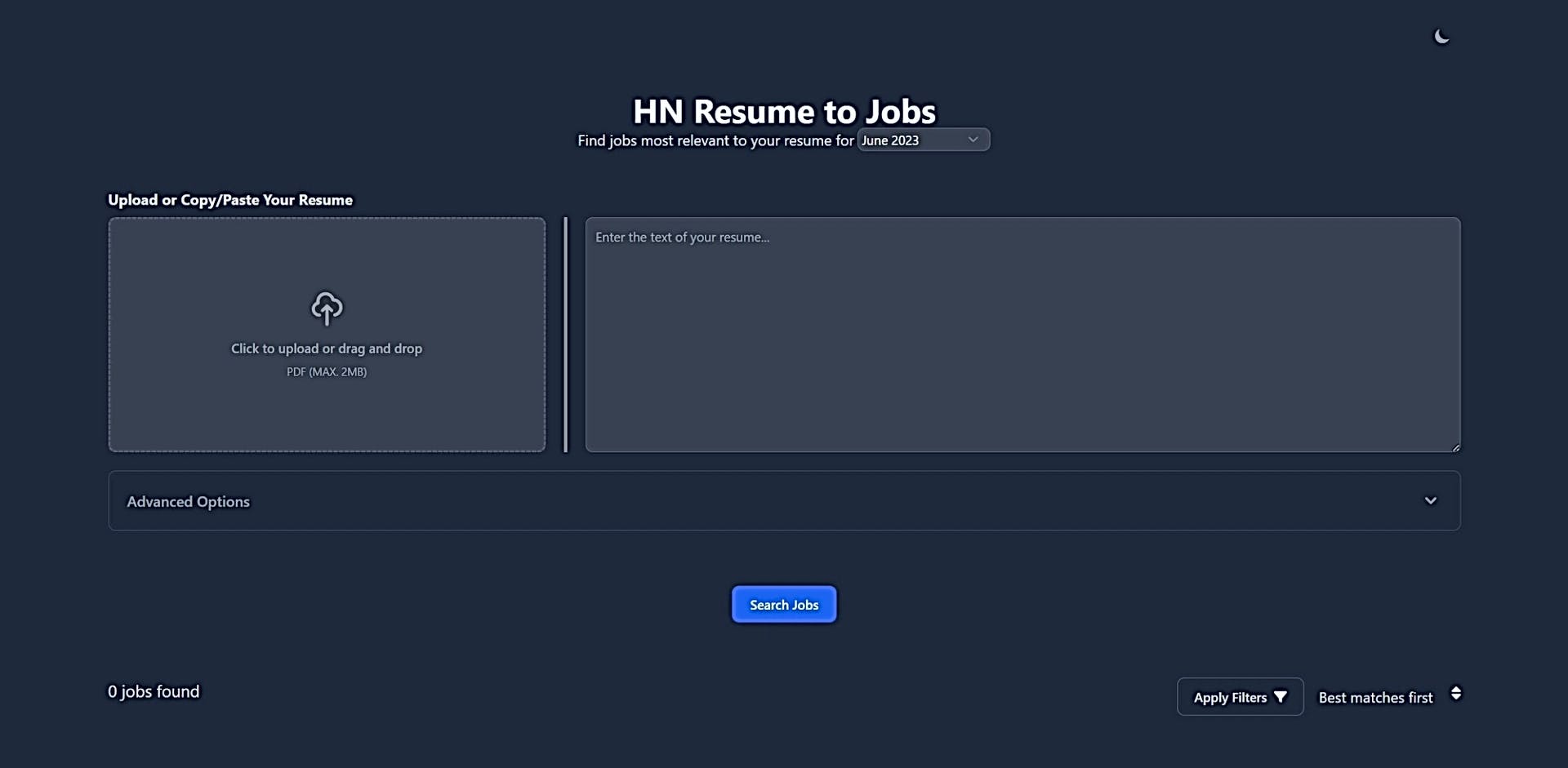 HN Resume to Jobs featured