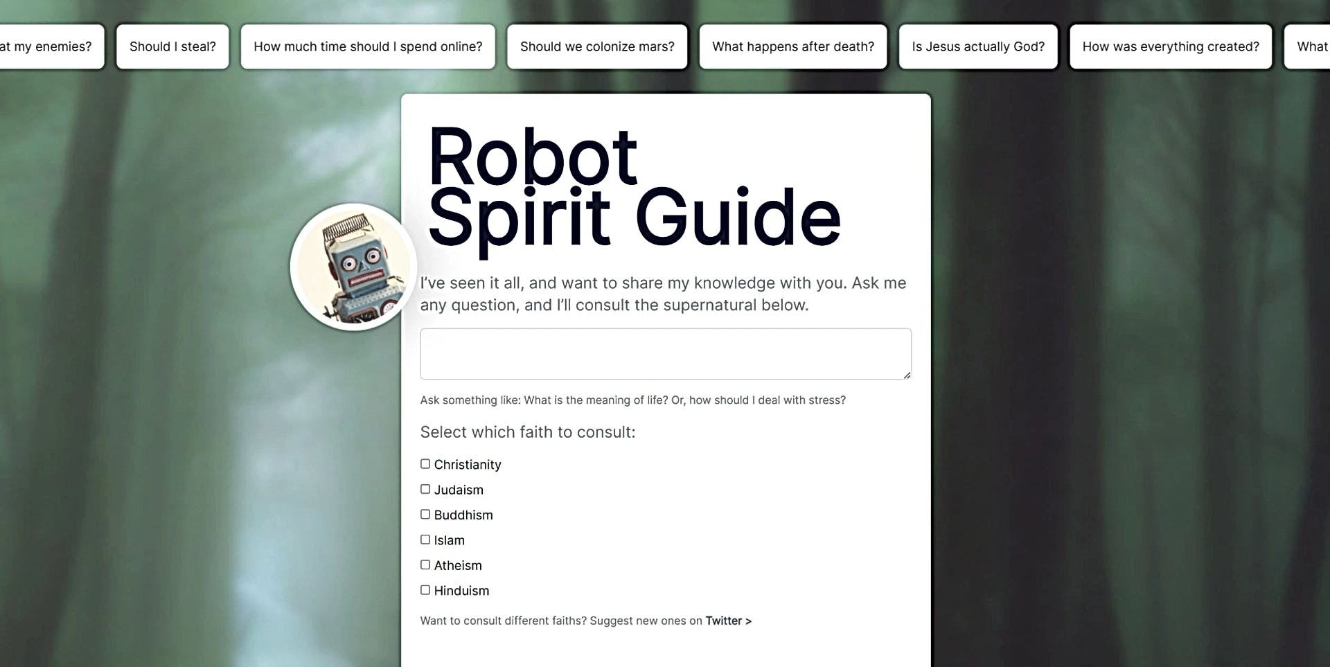 Robot Spirit Guide featured