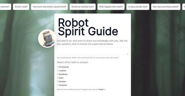 Robot Spirit Guide