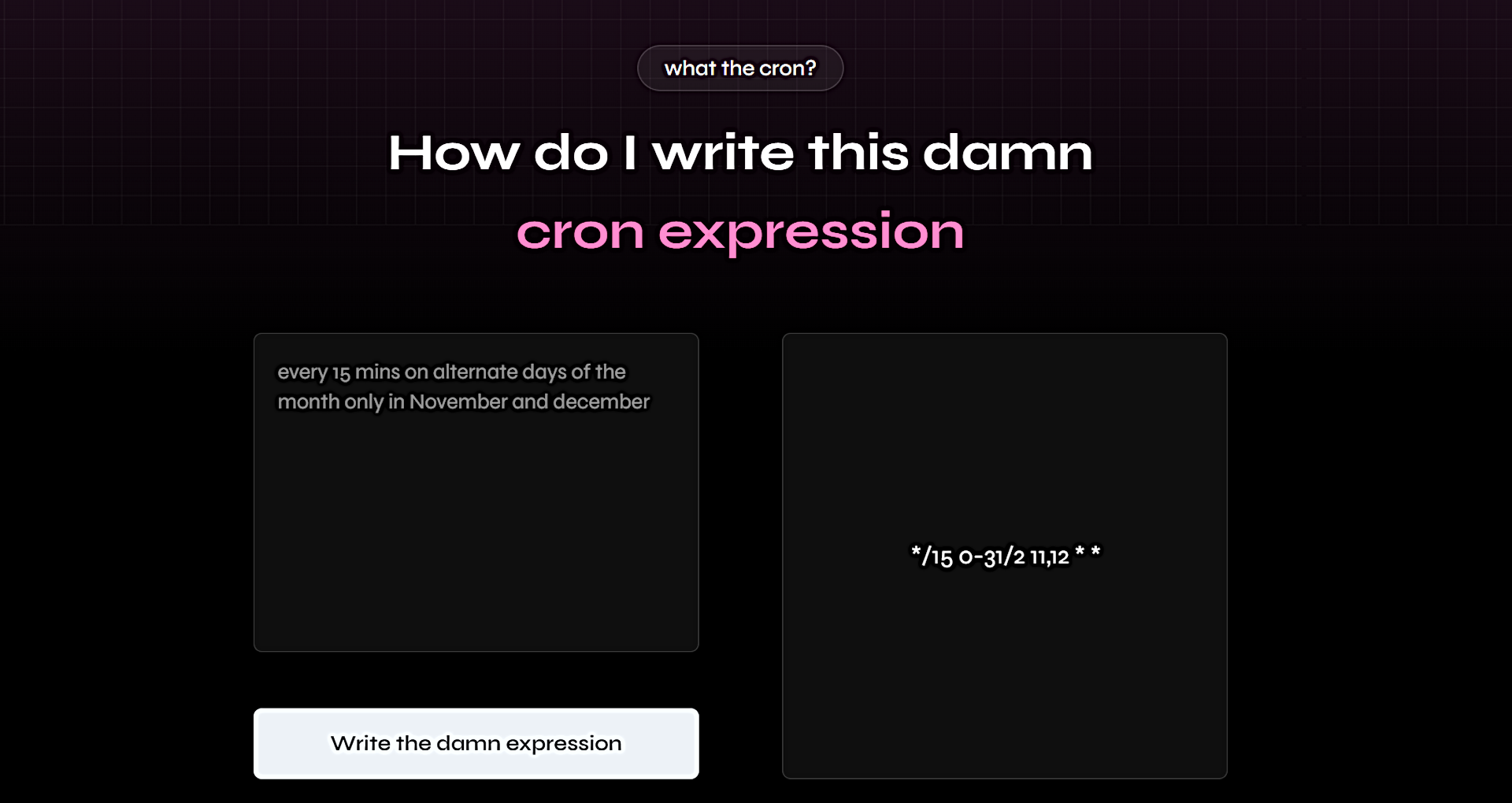Text to Cron featured