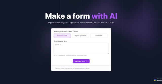AI Form Builder