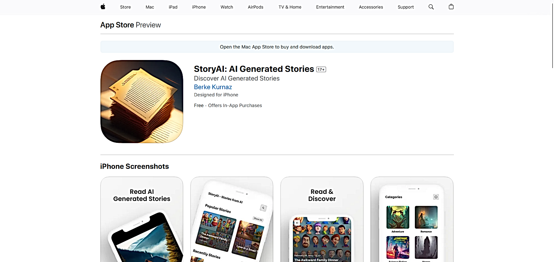 StoryAI featured