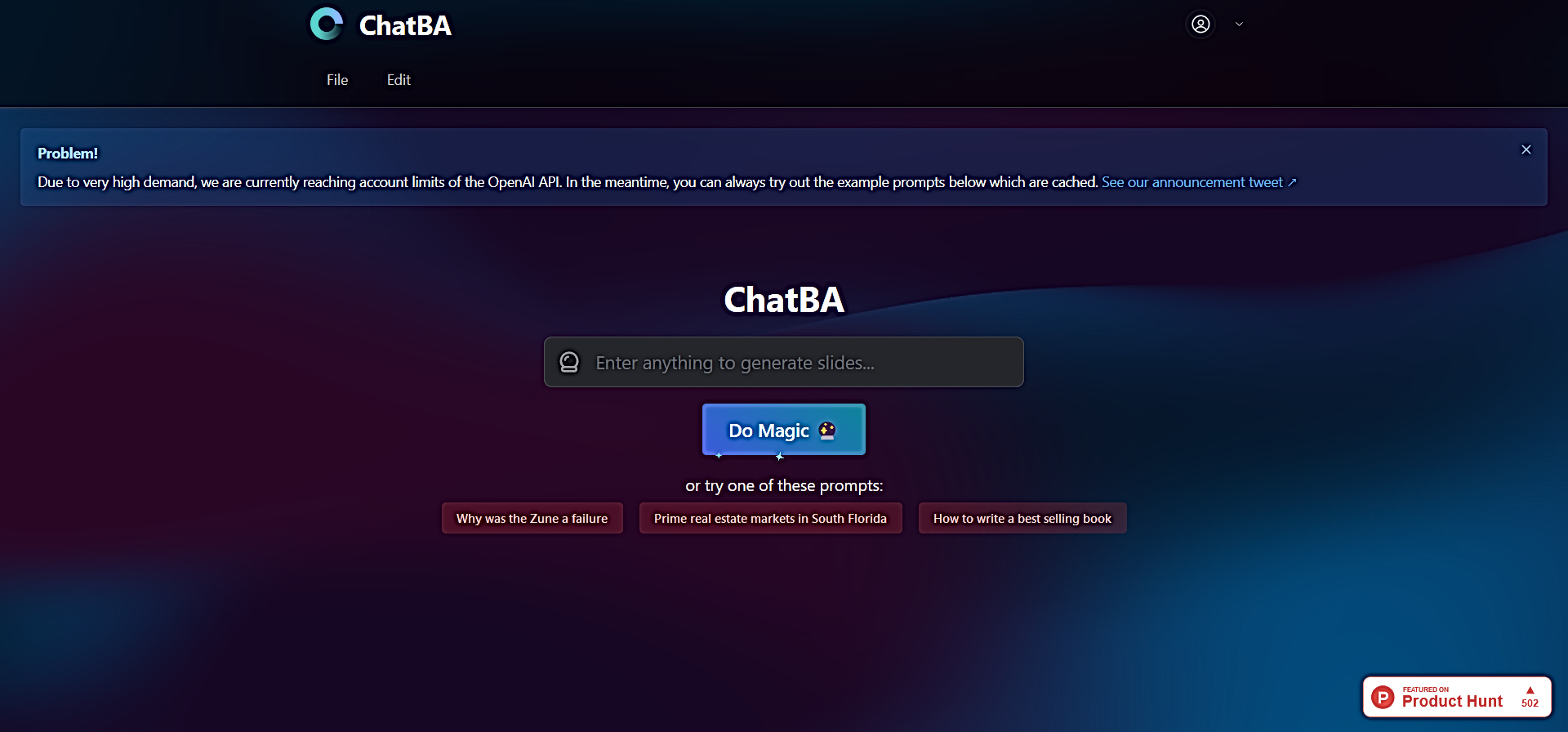 ChatBA featured