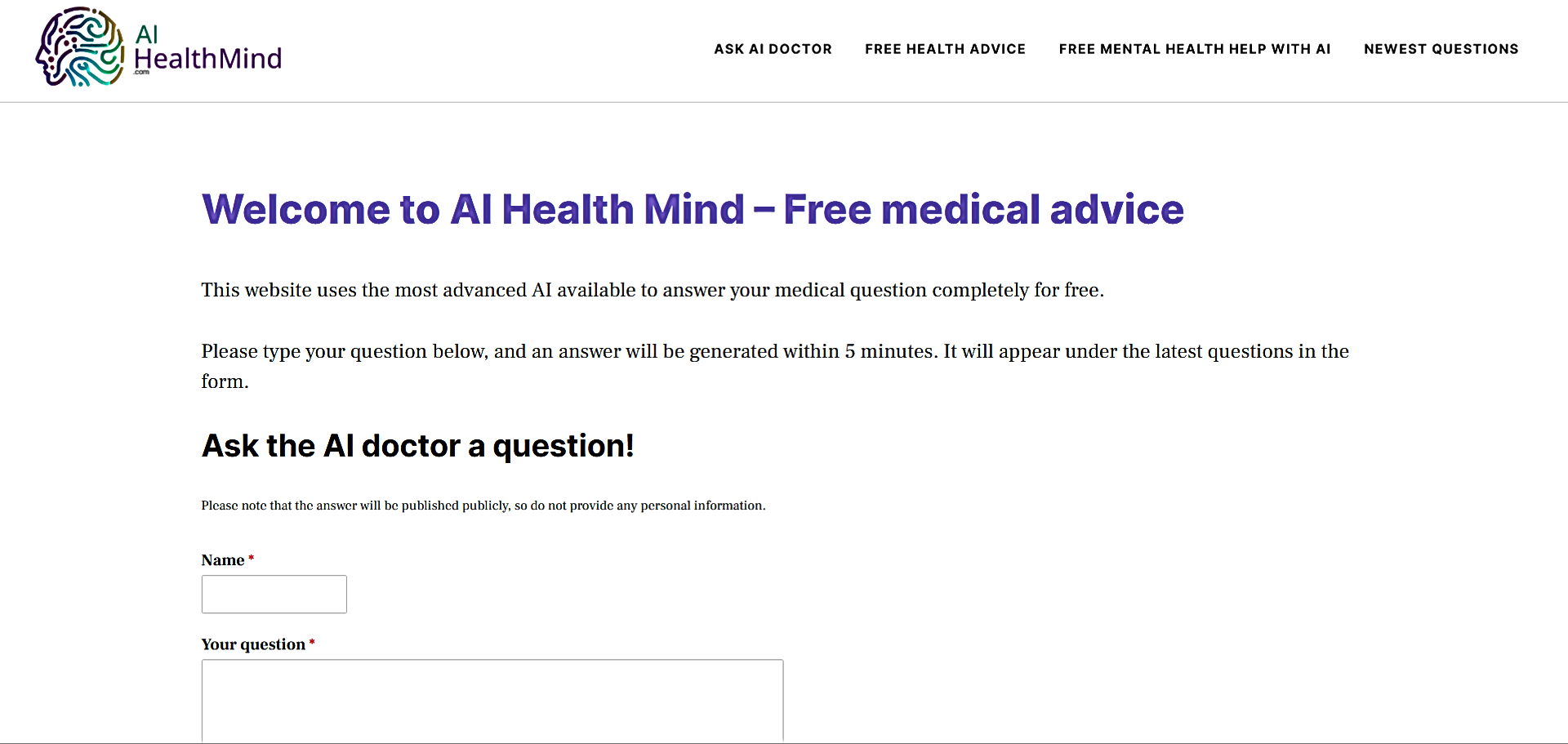 AI Health Mind featured