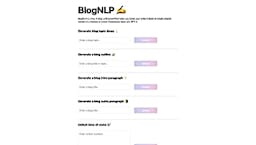 BlogNLP logo