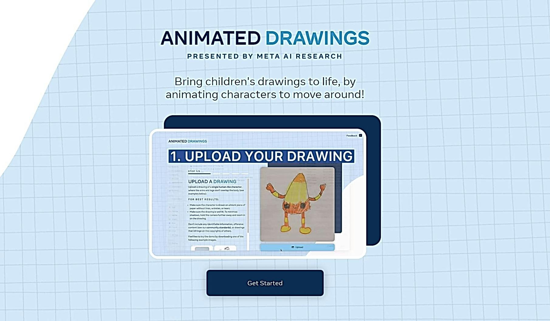 Animated Drawings  featured