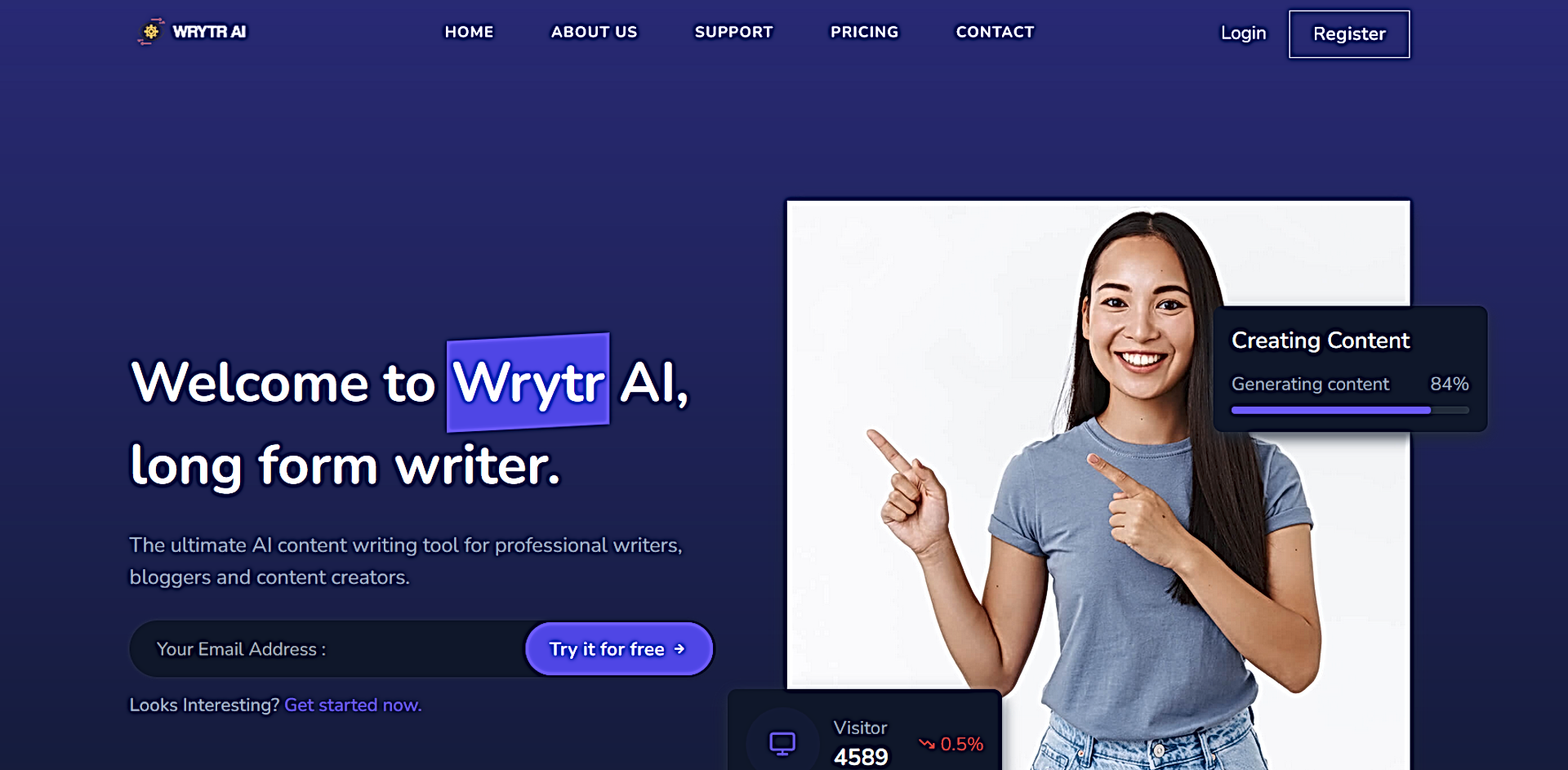 Wrytr AI featured