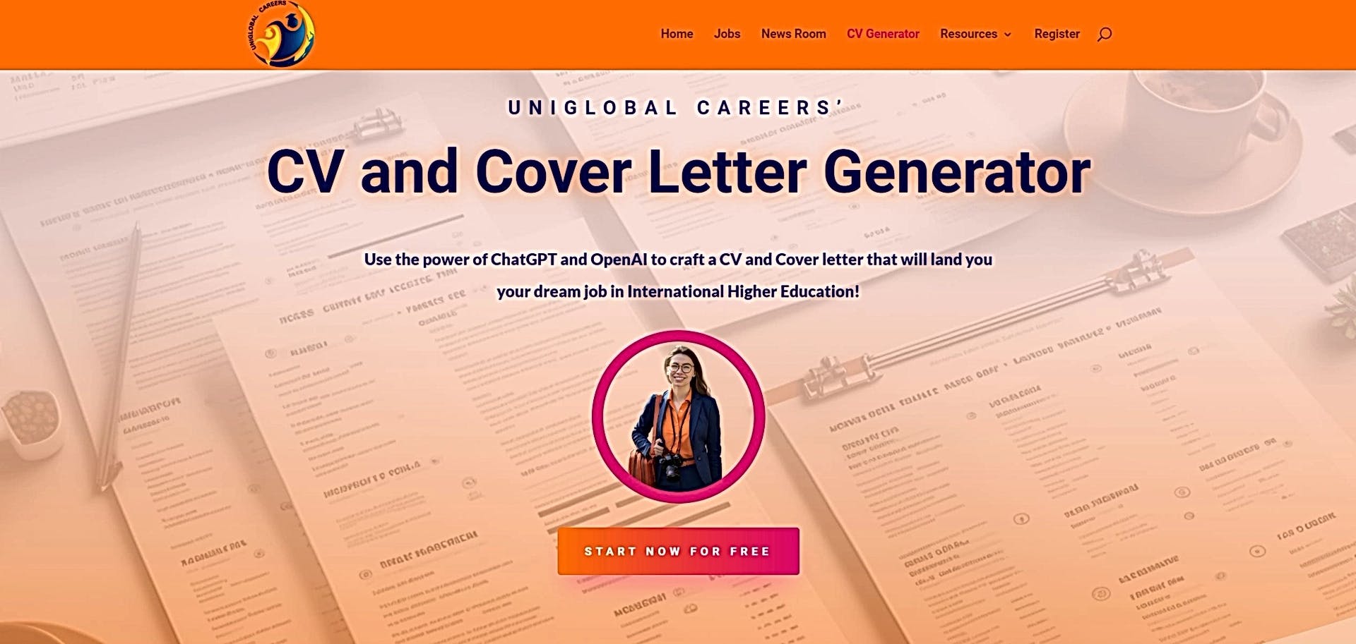 UniGlobal CV and Cover Letter Generator featured